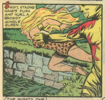 from Sheena, Queen of the Jungle 11 (Spring 1951): 9.